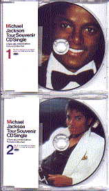 Michael Jackson - Japanese Tour Souvenir CD Single Set - Discs 1 & 2